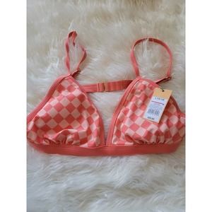 Women's Kona Sol Swim Bikini Top Size L NEW